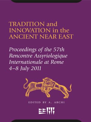 cover image of Tradition and Innovation in the Ancient Near East